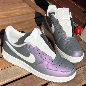 Nike Air Force 1 ‘07 low LV8 IRIDESCENT Iced Lilac men’s size 11